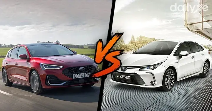 So Sanh Focus Titanium Và Toyota Altis