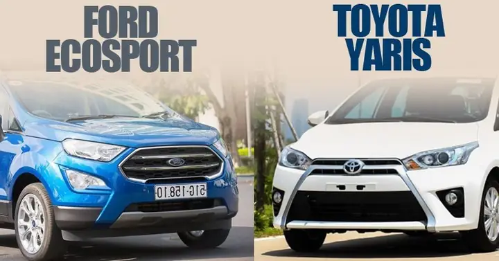 So Sánh Ford Ecosport Và Toyota Yaris
