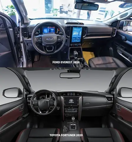So Sánh Ford Everest 2.2 Titanium Và Toyota Fortuner So Sánh Ford Everest 2.2 Titanium Và Toyota Fortuner