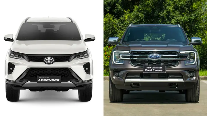So Sánh Ford Everest 2019 Và Toyota Fortuner 2019