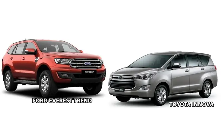 So Sanh Ford Everest Va Toyota Innova So Sanh Ford Everest Va Toyota Innova