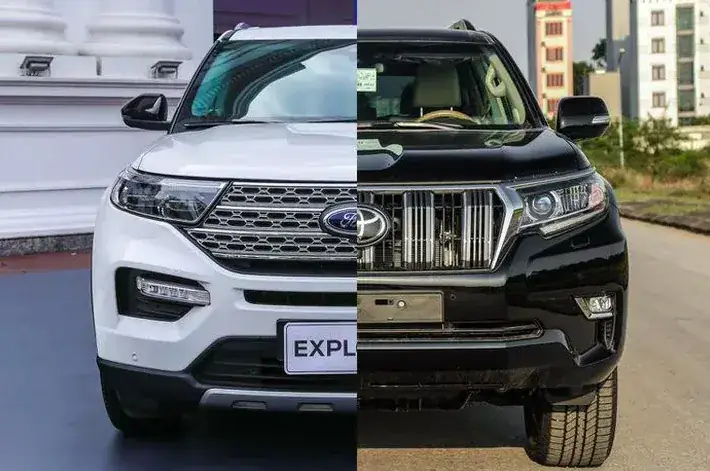 So Sánh Ford Explorer Và Toyota Land Cruiser Prado