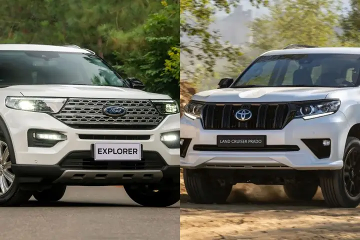 So Sánh Ford Explorer Và Toyota Land Cruiser Prado So Sánh Ford Explorer Và Toyota Land Cruiser Prado