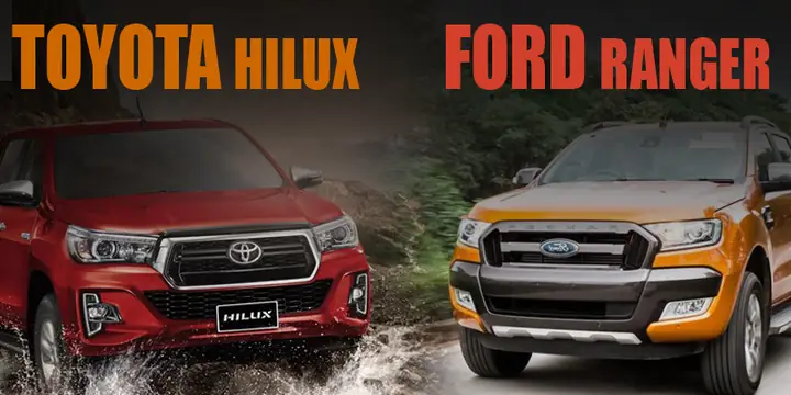 So Sánh Ford Ranger 2019 Và Toyota Hilux 2019 So Sánh Ford Ranger 2019 Và Toyota Hilux 2019