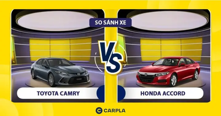 So Sanh Honda Accord Và Toyota Camry 2019