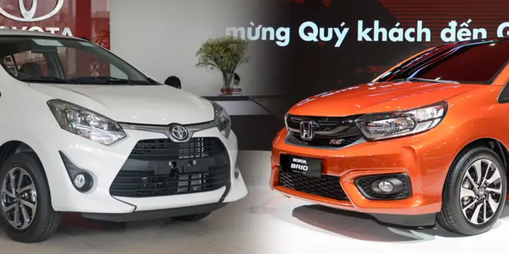 So Sánh Honda Brio Và Toyota Wigo