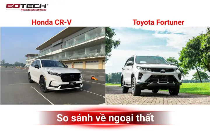 So Sanh Honda Crv Vs Toyota Fortuner