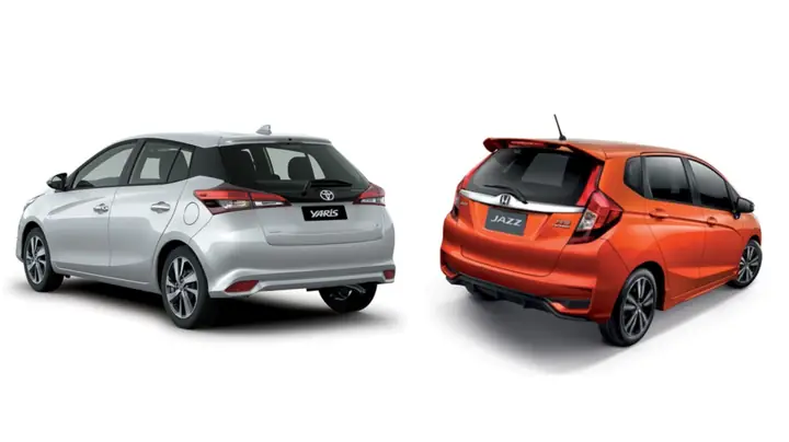 So Sánh Honda Jazz Và Toyota Yaris 2019
