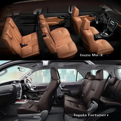 So Sánh Isuzu Mu X Và Toyota Fortuner 2018