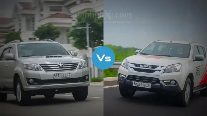 So Sánh Isuzu Mu X Và Toyota Fortuner So Sánh Isuzu Mu X Và Toyota Fortuner