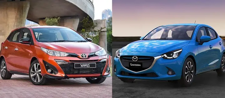 So Sánh Mazda2 Và Toyota Yaris So Sánh Mazda2 Và Toyota Yaris