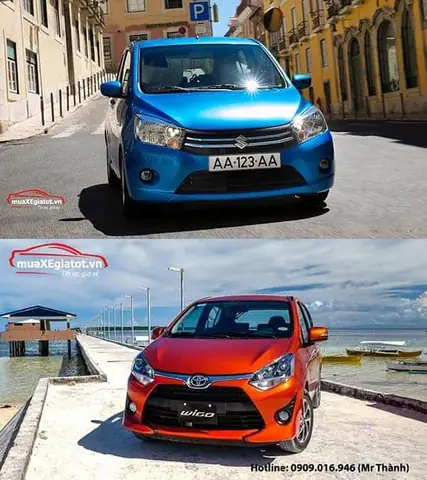 So Sánh Suzuki Celerio Và Toyota Wigo