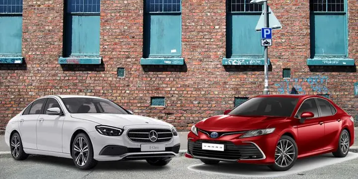 So Sanh Toyota Camry Voi Mercedes C200