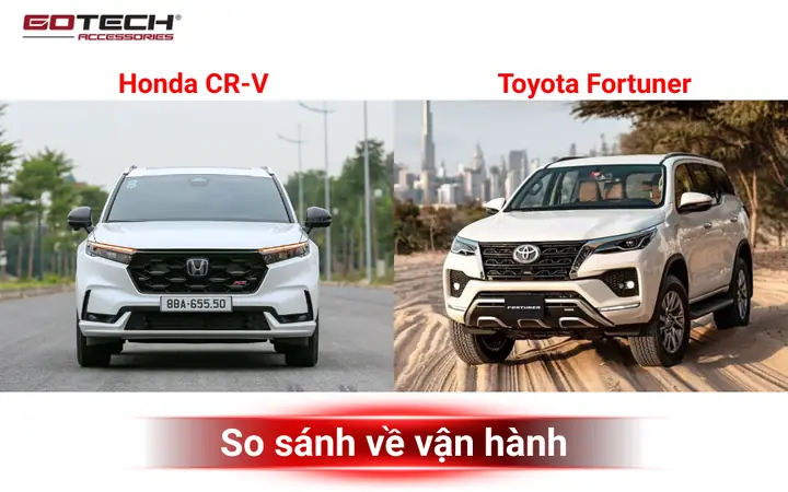 So Sánh Toyota Fortuner 2017 Và Honda Crv 2017
