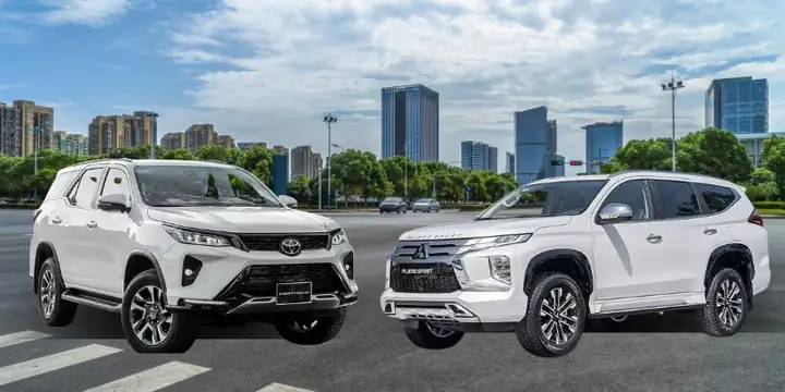 So Sanh Toyota Fortuner Và Mitsubishi Pajero Sport