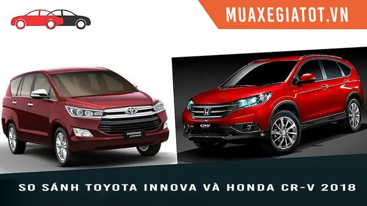 So Sánh Toyota Innova E Vs Toyota Innova G 2018