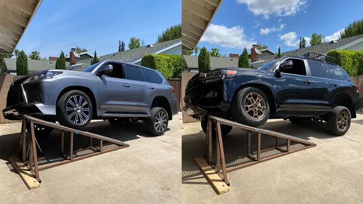 So Sánh Toyota Prado Và Lx 570