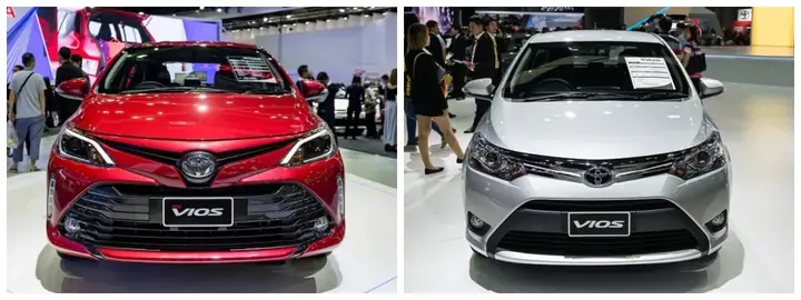 So Sanh Toyota Vios 2017 Và 2018