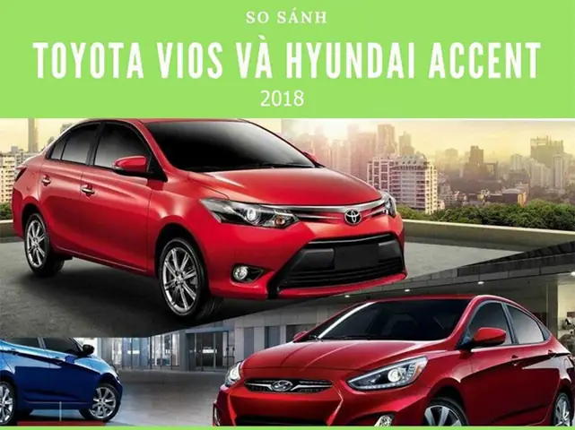 So Sánh Toyota Vios 2018 Với Huyndai Accent 2018