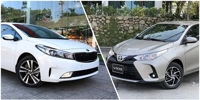 So Sánh Toyota Vios Và Kia Cerato