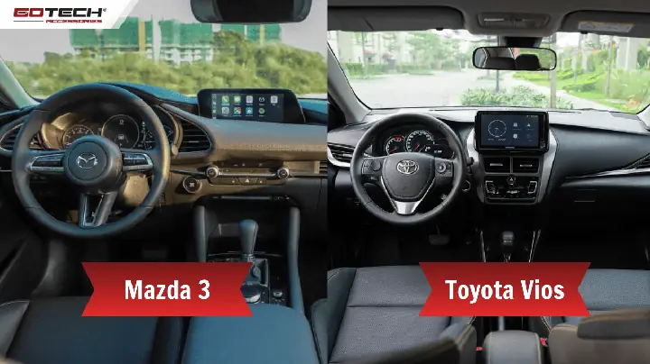 So Sánh Toyota Vios Và Mazda 3