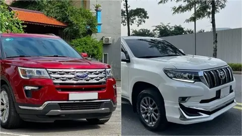So Sánh Xe Ford Explorer Và Toyota Prado