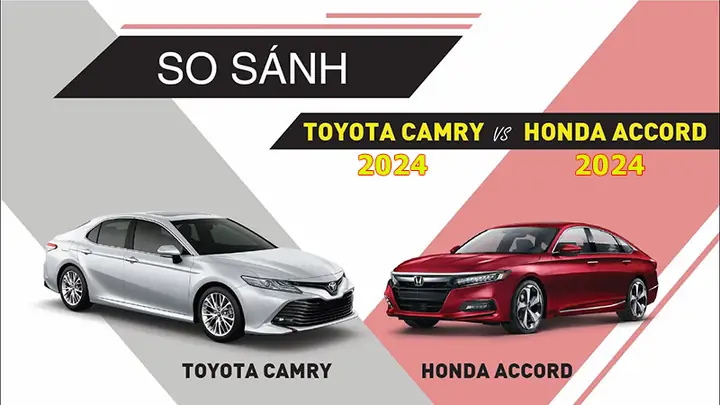 So Sánh Xe Honda Accord Và Toyota Camry