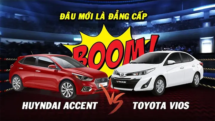 So Sanh Xe Huyndai Acent Va Toyota Vios 2019