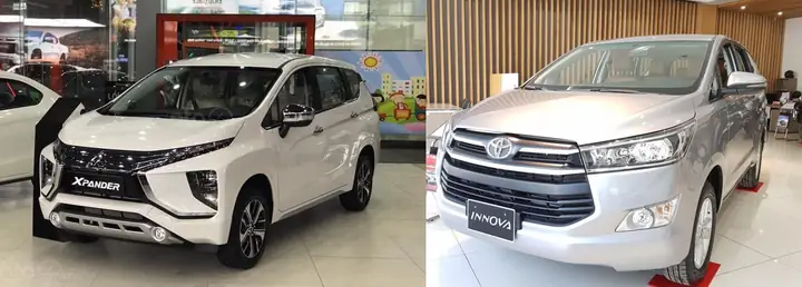 So Sánh Xe Mitsubishi Xpander Và Toyota Innova