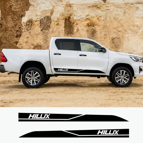 Sticker Decals Toyota Hilux Revo Back Sticker Decals Toyota Hilux Revo Back