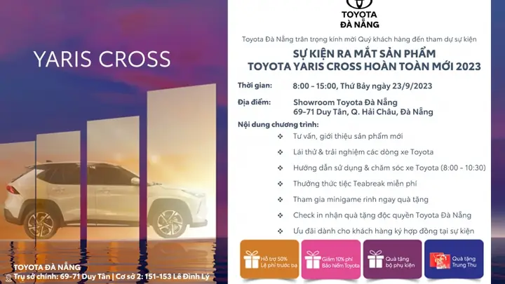 Sự Kiện Ra Mắt Xe Toyota Tại Đà Nẵng