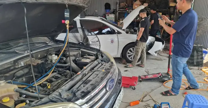 Sửa Điều Hòa Ô Tô Toyota Tại Hà Nội
