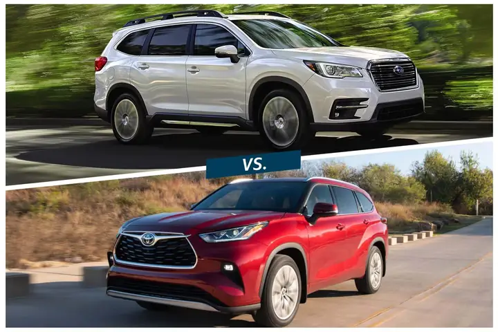 Subaru Ascent Specs Vs Toyota Highlander
