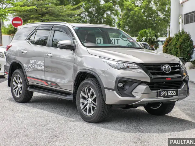 Test Drive New Toyota Fortuner Trd Sportivo
