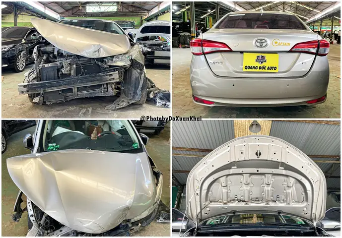 Test Túi Khí Toyota Vios 2019