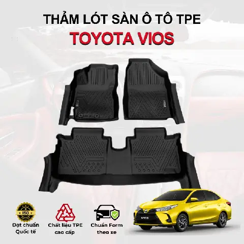 Thảm Lót Sàn Xe Toyota Vios