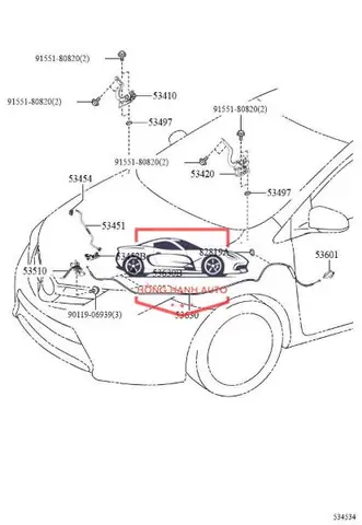 Thay Nắp Capo Xe Toyota Vios