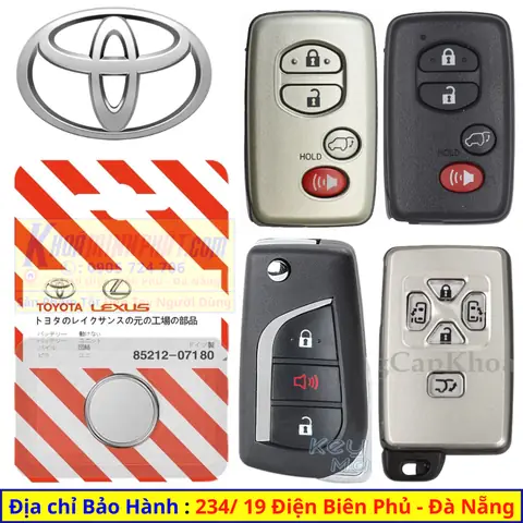 Thay Pin Chìa Khóa Toyota Altis