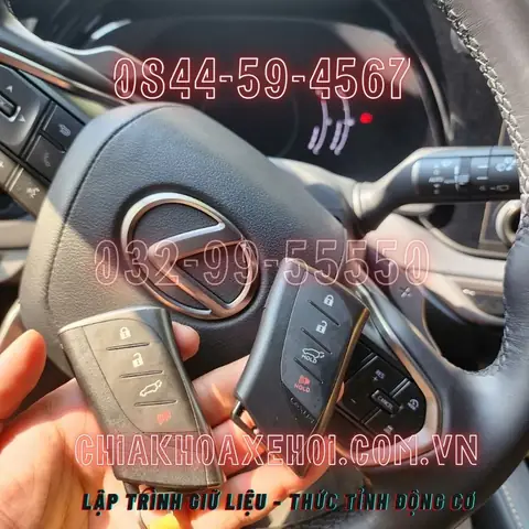 Thay Pin Chìa Khóa Xe Toyota Lexus Rx350 Thay Pin Chìa Khóa Xe Toyota Lexus Rx350