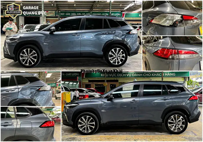 Thay Vỏ Xe Ô Tô Toyota Bị Móp
