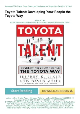 The Toyota Way Book Pdf Free Download The Toyota Way Book Pdf Free Download