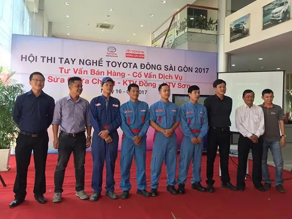 Thi Tay Nghề Đồng Sơn Toyota