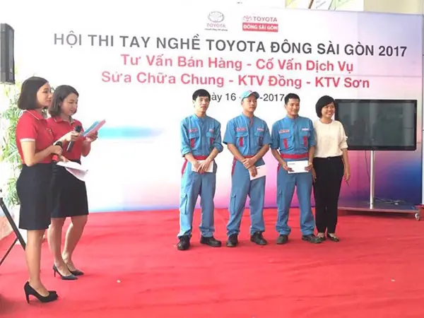 Thi Tay Nghề Đồng Sơn Toyota