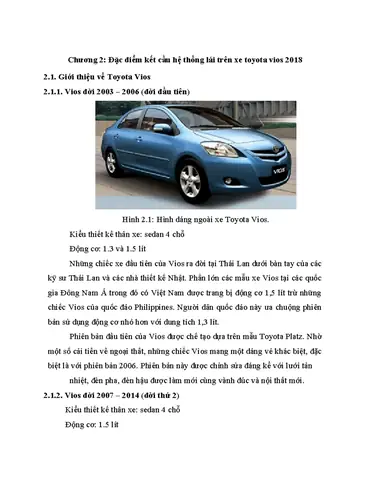 Thiết Kế Ly Hợp Lái Trên Xe Toyota Vios 2018 Thiết Kế Ly Hợp Lái Trên Xe Toyota Vios 2018
