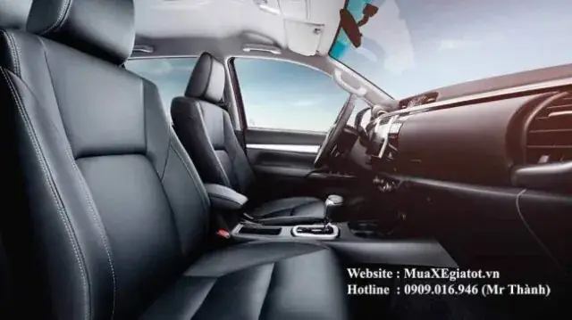 Thông Số Kỹ Thuật Toyota Hilux 2017