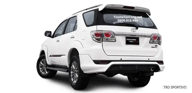 Thông Số Kỹ Thuật Xe Toyota Fortuner 2016