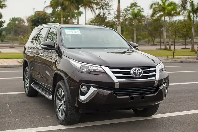 Thông Số Kỹ Thuật Xe Toyota Fortuner 2018