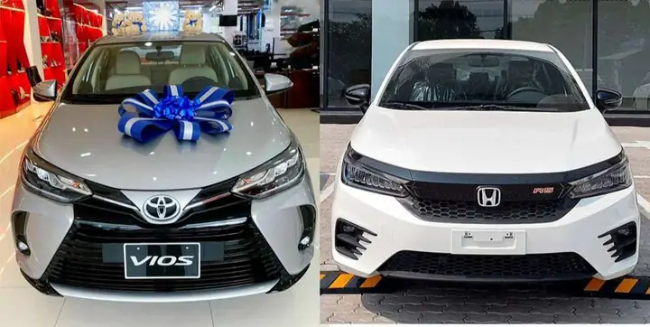Thông Số Toyota Vios Và Honda City Thông Số Toyota Vios Và Honda City