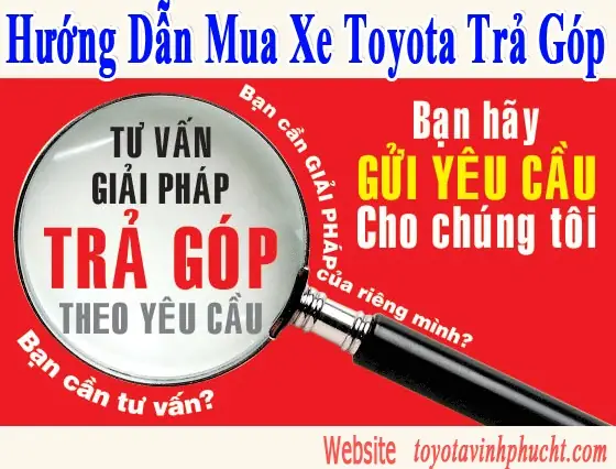 Thu Tuc Mua Xe Oto Toyota Tra Gop