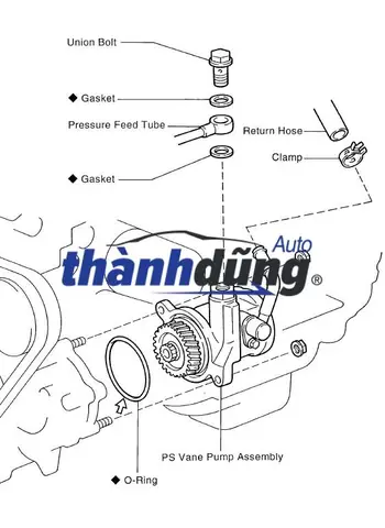 Thước Lái Trợ Lực Tay Lái Toyota Zace